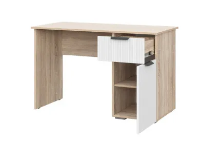 Стол письменный Норд СТП03-1200 Софт пломбир Line/дуб сонома