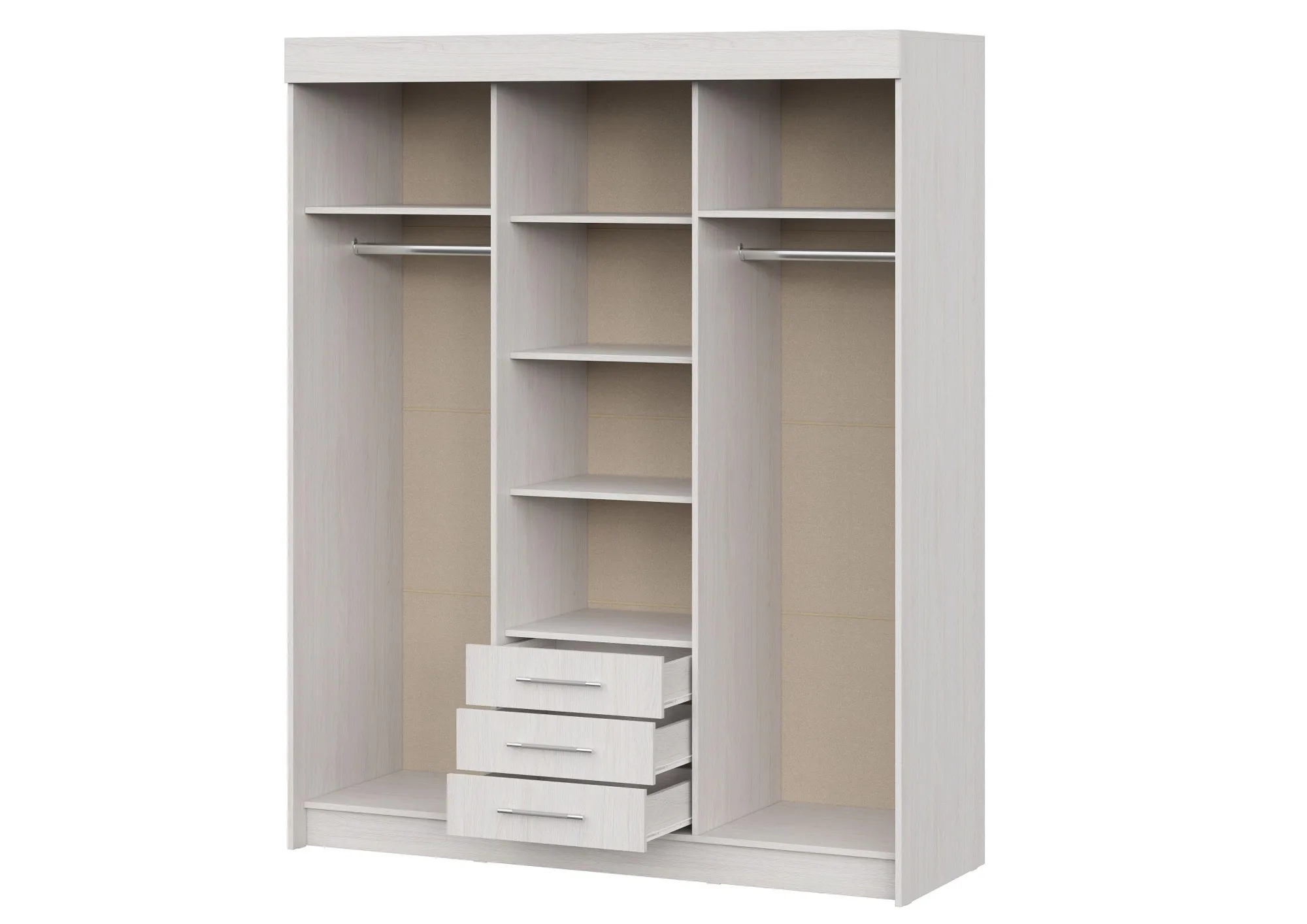 Шкаф-купе Фортуна ясень анкор светлый/ясень анкор светлый 170 см