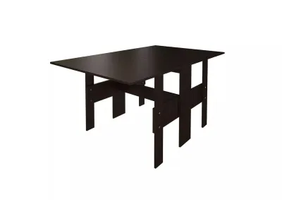 Стол-книжка венге (ШхВхГ) 1000х750х226 мм