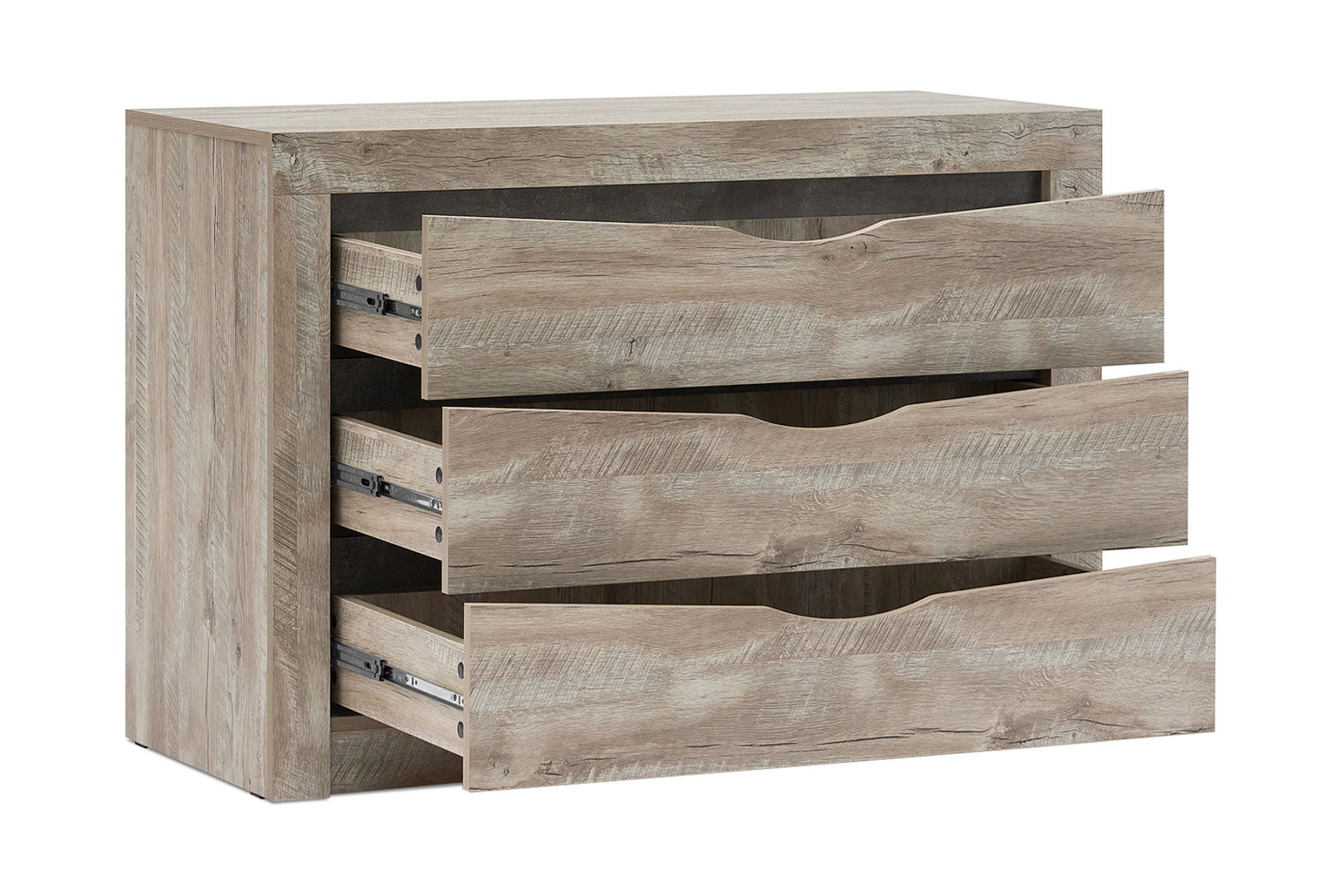 Спальня «Ривьера» Комод Дуб Юкон/Бетон темный (ШхВхГ) 1072х750х474 мм