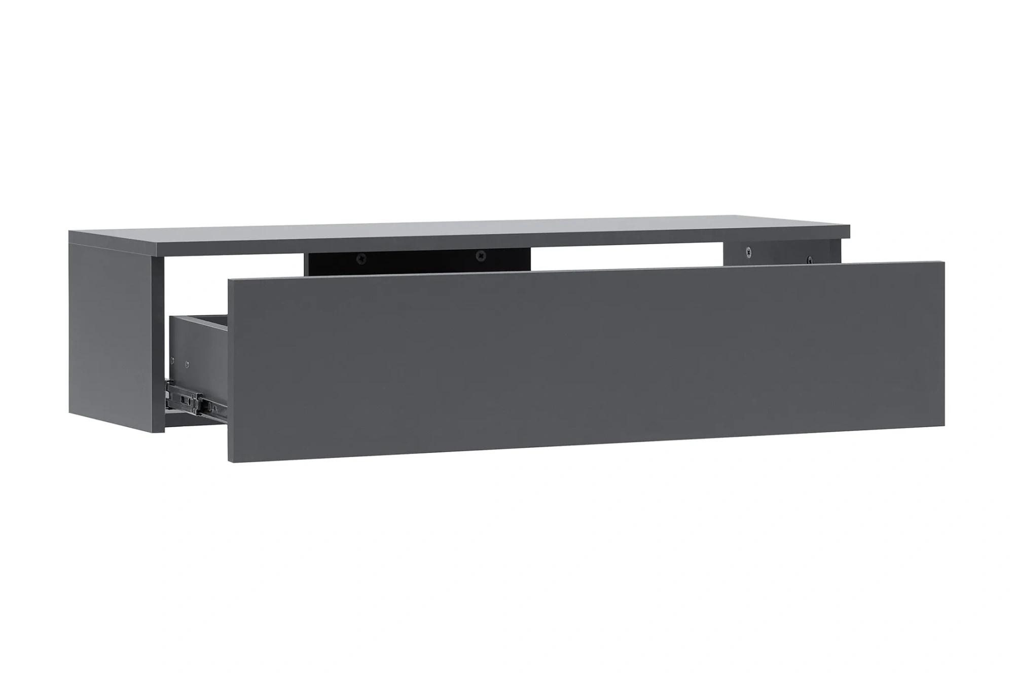 Тумба подвесная «Челси» Графит/графит (ШхВхГ) 900х216х300 мм