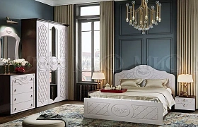 Спальня Престиж Жемчуг-Венге Спальня Престиж Жемчуг-Венге