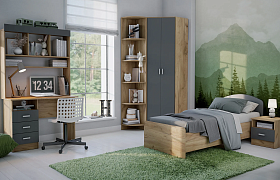 Детская Мартина Графит/Дуб крафт Детская Мартина Графит/Дуб крафт