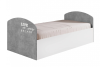 Детская кровать «Юниор-2» Лофт (ШхВхГ) 840х650х2030 мм Детская кровать «Юниор-2» Лофт (ШхВхГ) 840х650х2030 мм