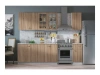 Кухня «Техно-1» Дуб сонома 2 метра