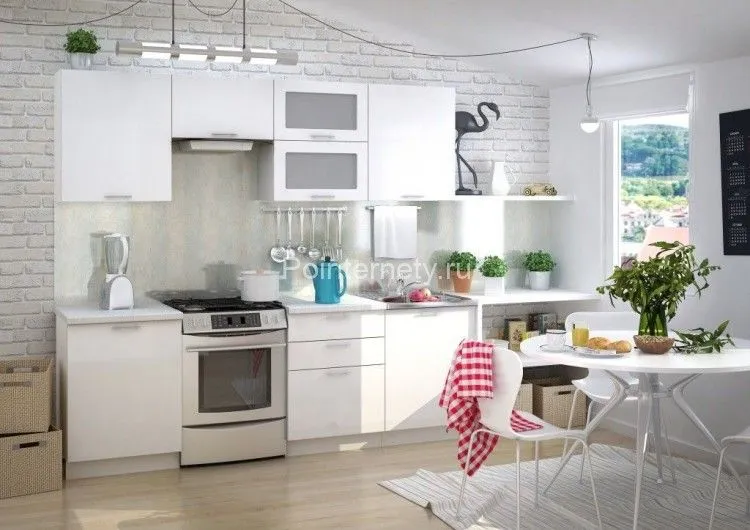 Кухня«Ксения» Белый глянец Кухня«Ксения» Белый глянец