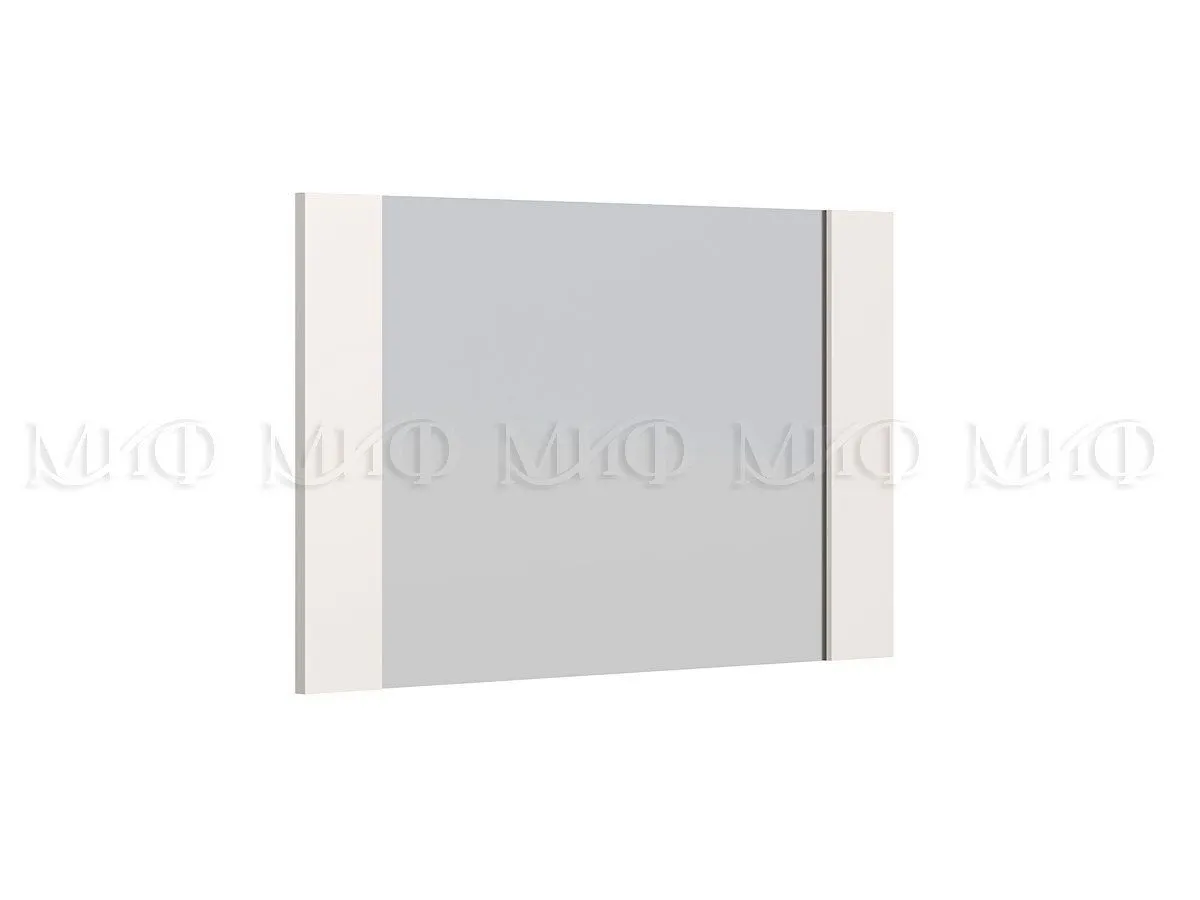 Зеркало «Ненси New» Белый глянец (Ш*В*Г) 850x500x32 мм Зеркало «Ненси New» Белый глянец (Ш*В*Г) 850x500x32 мм