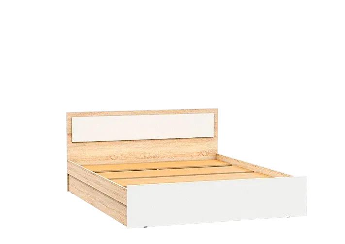 Кровать «Мартина» 0.9 м Дуб Сонома/Белый глянец (ШхВхГ) 935х800х2037 мм Кровать «Мартина» 0.9 м Дуб Сонома/Белый глянец (ШхВхГ) 935х800х2037 мм
