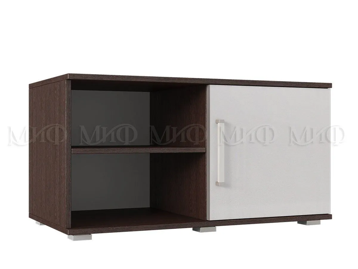 Тумба «Ненси NEW» Белый глянец/Венге (ШхВхГ) 900х470х470 мм Тумба «Ненси NEW» Белый глянец/Венге (ШхВхГ) 900х470х470 мм