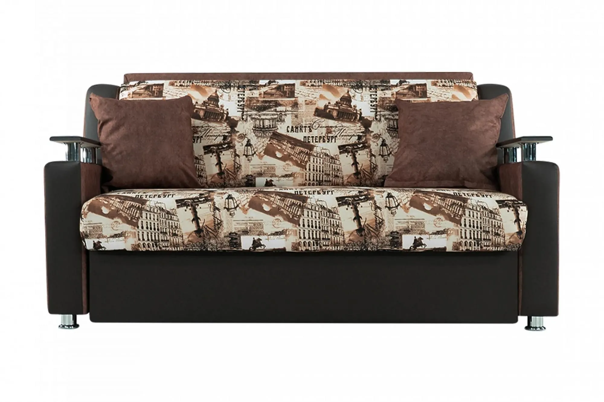 Диван « Гранд-2» С.-Петербург коричневый СМ 140 (ШхГхВ) 1600х900х920 мм Диван « Гранд-2» С.-Петербург коричневый СМ 140 (ШхГхВ) 1600х900х920 мм