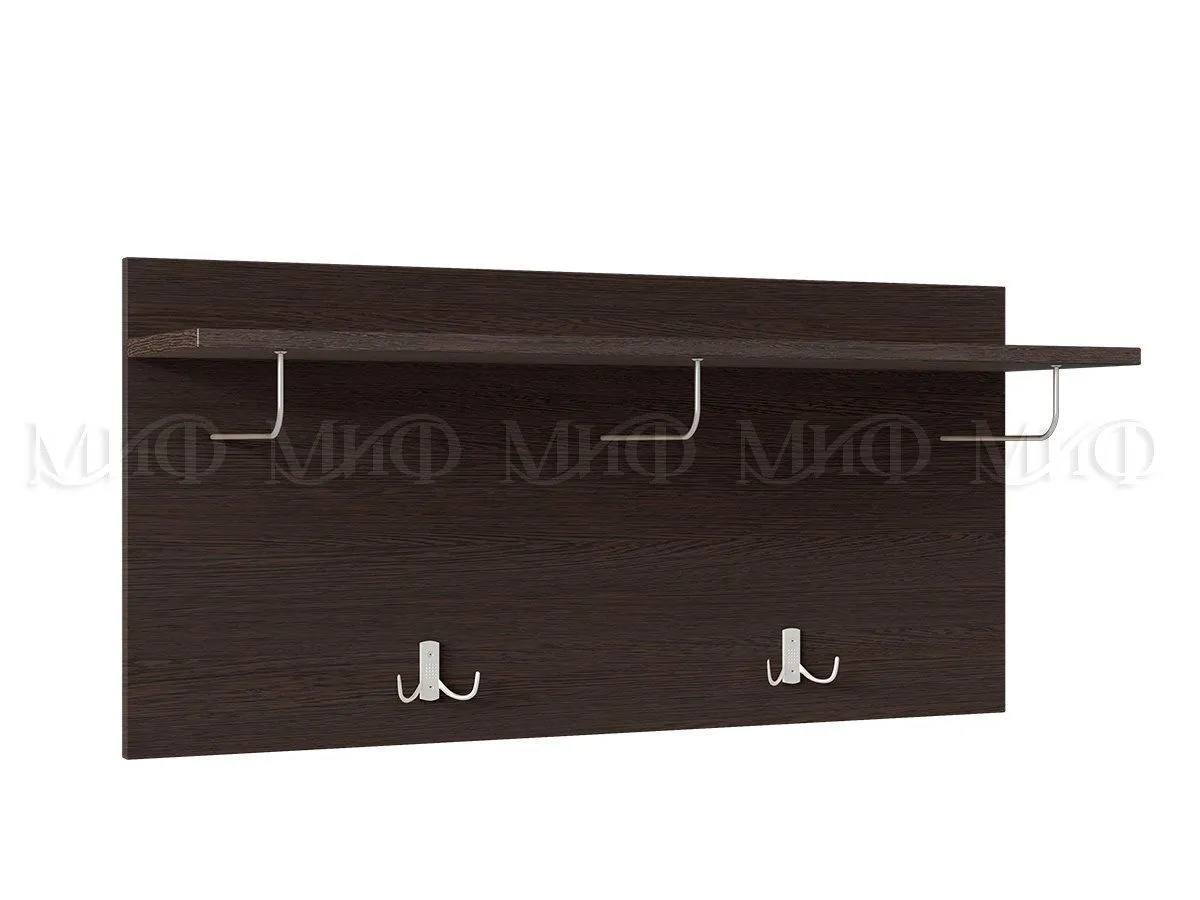 Вешалка с полкой «Ненси NEW» Венге (ШхВхГ) 900х430х236 мм Вешалка с полкой «Ненси NEW» Венге (ШхВхГ) 900х430х236 мм
