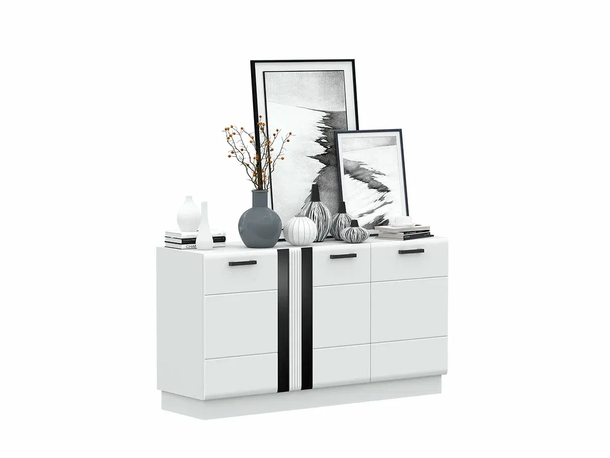 Спальня «Магнолия» Белый глянец Комплектации 1 (4 модуля) Спальня «Магнолия» Белый глянец Комплектации 1 (4 модуля)