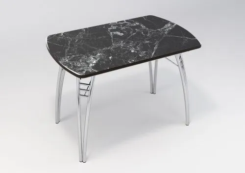 Раздвижной стол Интерьер Мрамор черный Раздвижной стол Интерьер Мрамор черный