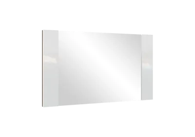 Зеркало « Ким » Венге/Белый глянец (ШхВхГ) 850х500х32 мм Зеркало « Ким » Венге/Белый глянец (ШхВхГ) 850х500х32 мм