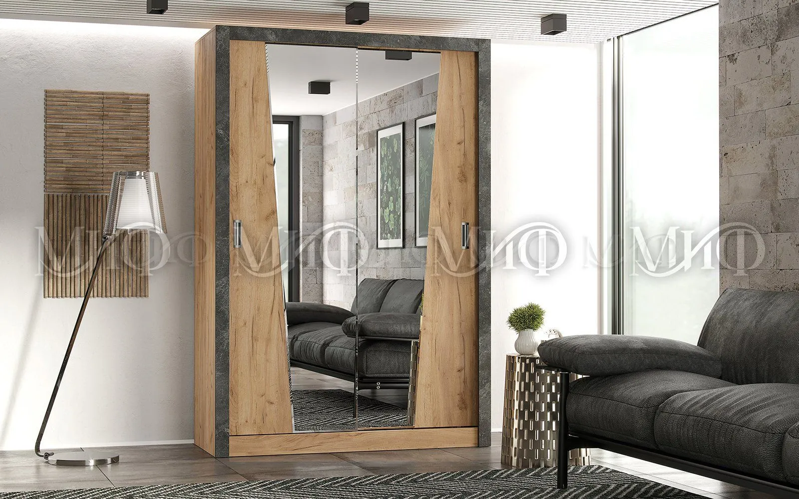 Шкаф-купе «Соренто» 1.5 метра (Ш*В*Г) 1500х2200х616 мм Шкаф-купе «Соренто» 1.5 метра (Ш*В*Г) 1500х2200х616 мм