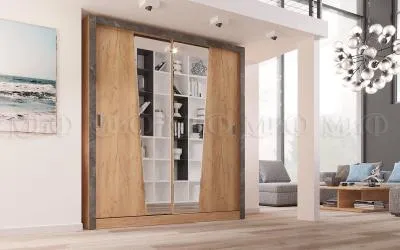 Шкаф-купе «Соренто» 2 метра (Ш*В*Г) 2000х2200х616 мм Шкаф-купе «Соренто» 2 метра (Ш*В*Г) 2000х2200х616 мм