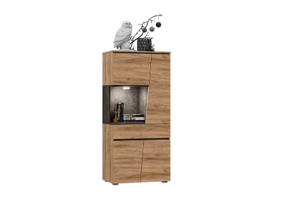 Шкаф Соренто низкий (Ш*В*Г) 702х1524х418 мм. Шкаф Соренто низкий (Ш*В*Г) 702х1524х418 мм.