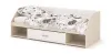 Кровать с ЯЩ. «Симба» Белый глянец/Дуб Белфорт (ШхВхГ) 1942x660x840 мм Кровать с ЯЩ. «Симба» Белый глянец/Дуб Белфорт (ШхВхГ) 1942x660x840 мм