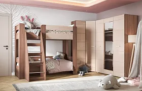 Детская «Симба» Кофе с молоком/Ясень Шимо Детская «Симба» Кофе с молоком/Ясень Шимо