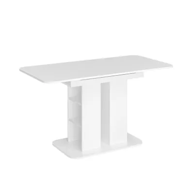 Стол обеденный раздвижной Оливер-04 белое дерево/белое дерево Стол обеденный раздвижной Оливер-04 белое дерево/белое дерево