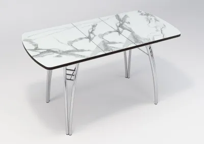 Раздвижной стол Интерьер Белый мрамор Раздвижной стол Интерьер Белый мрамор