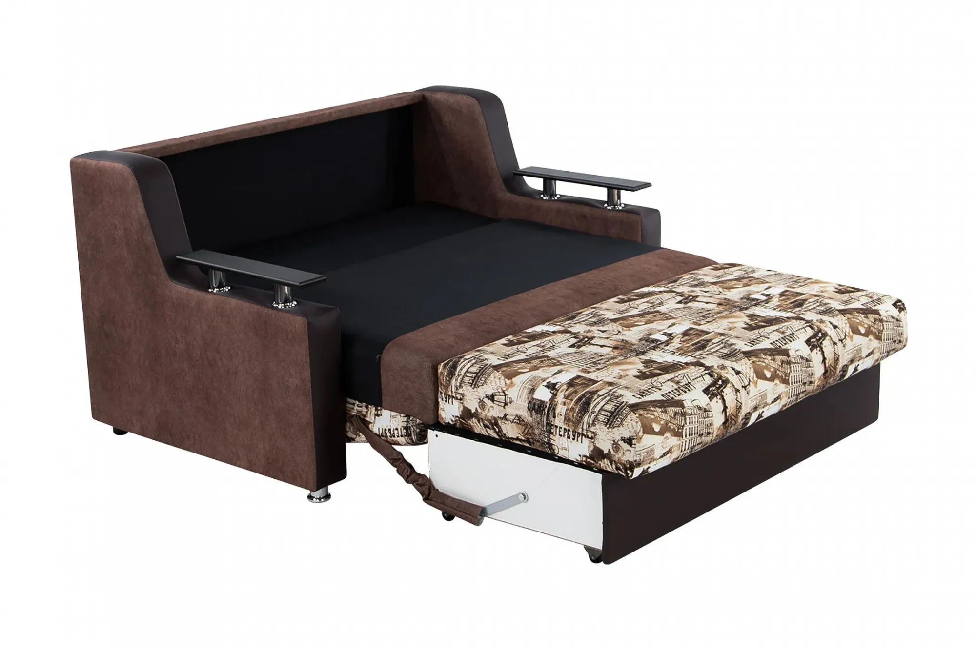 Диван « Гранд-2» С.-Петербург коричневый СМ 140 (ШхГхВ) 1600х900х920 мм Диван « Гранд-2» С.-Петербург коричневый СМ 140 (ШхГхВ) 1600х900х920 мм