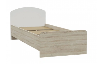 ДЕТ. Кровать «Мартина» Сонома/Белый глянец (ШхВхГ) 850х800х2036 мм ДЕТ. Кровать «Мартина» Сонома/Белый глянец (ШхВхГ) 850х800х2036 мм